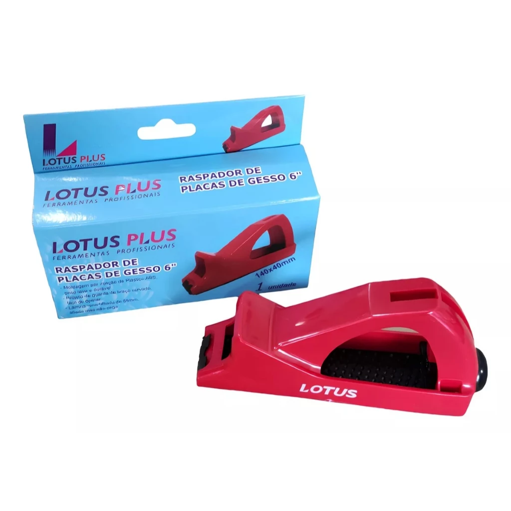 Raspador Manual Gesseiro 6 Pol. De Placa De Gesso Drywall LOTUS